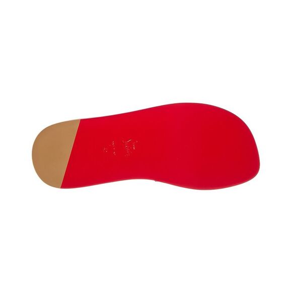 Christian Louboutin Varsicool Leather Slide, Brown